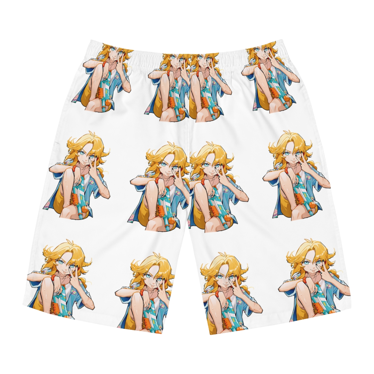 Whimsical Beach Water Gun Peace Sign Sandals