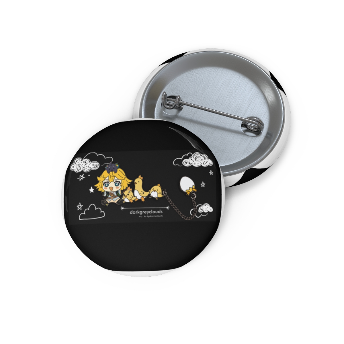 Dokibird Vtuber Enamel Pin