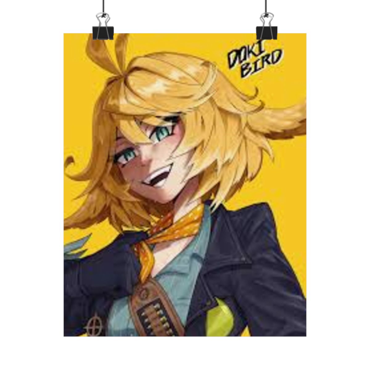 Dokibird Mint Fantome Fan Poster Print